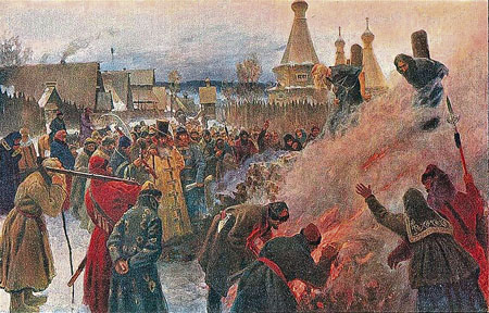 20-21-Сожжение протопопа Аввакума, 1897, Мясоедов Пётр Евгеньевич(1867-1913).jpg