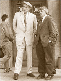 Юрий Щекочихин и Евгений Евтушенко. 1992 год; Евгений ФЕДОРОВСКИЙ