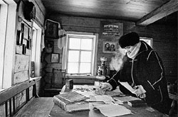 Фермер Ольга Зайцева в своём «рабочем кабинете»    фото: Владимир ЗЫКИН