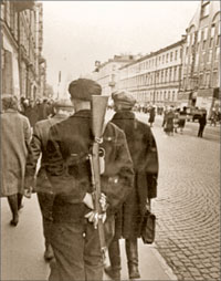На Садовой улице. 1941 год; В. ФЕДОСЕЕВ
