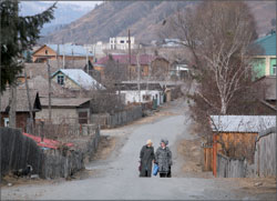 Республика Алтай. Посёлок Чемал на реке Катунь; ИТАР-ТАСС