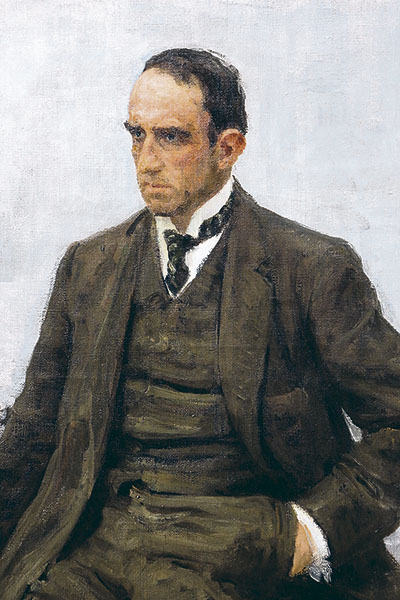 Илья Репин.  Портрет Паоло Трубецкого