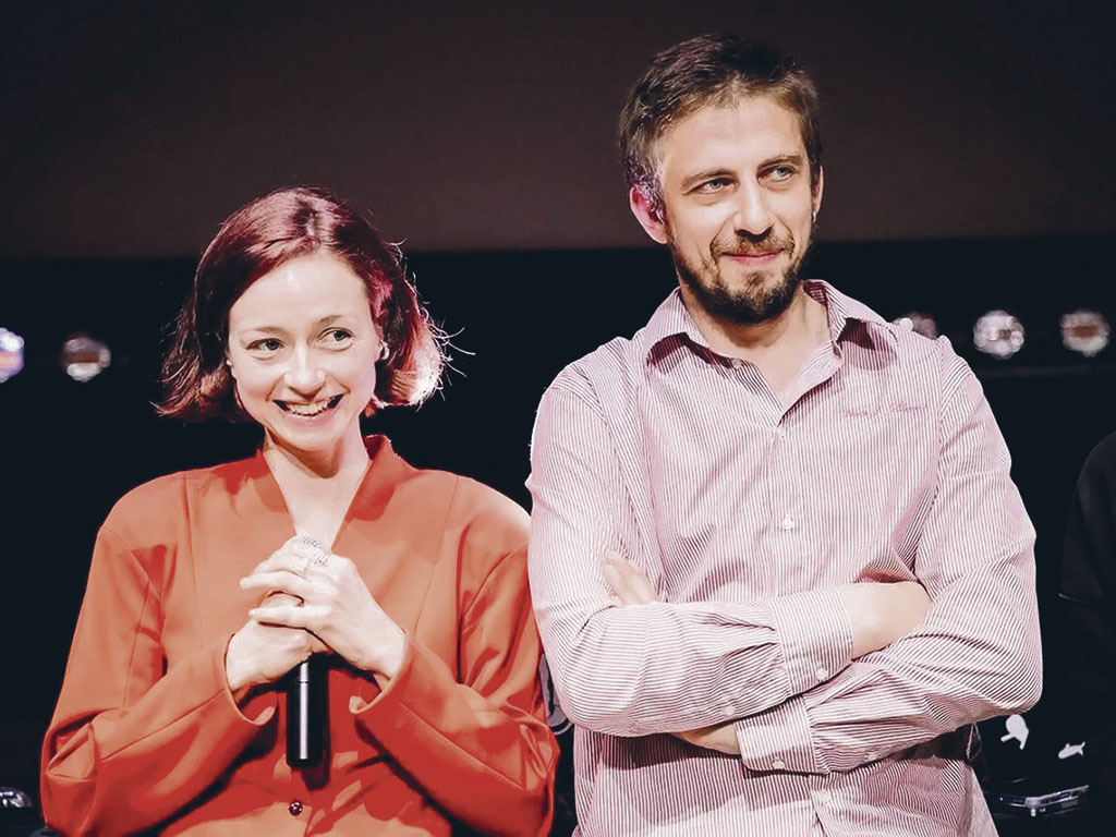 Режиссёр и актриса Софья Райзман и Александр Паль