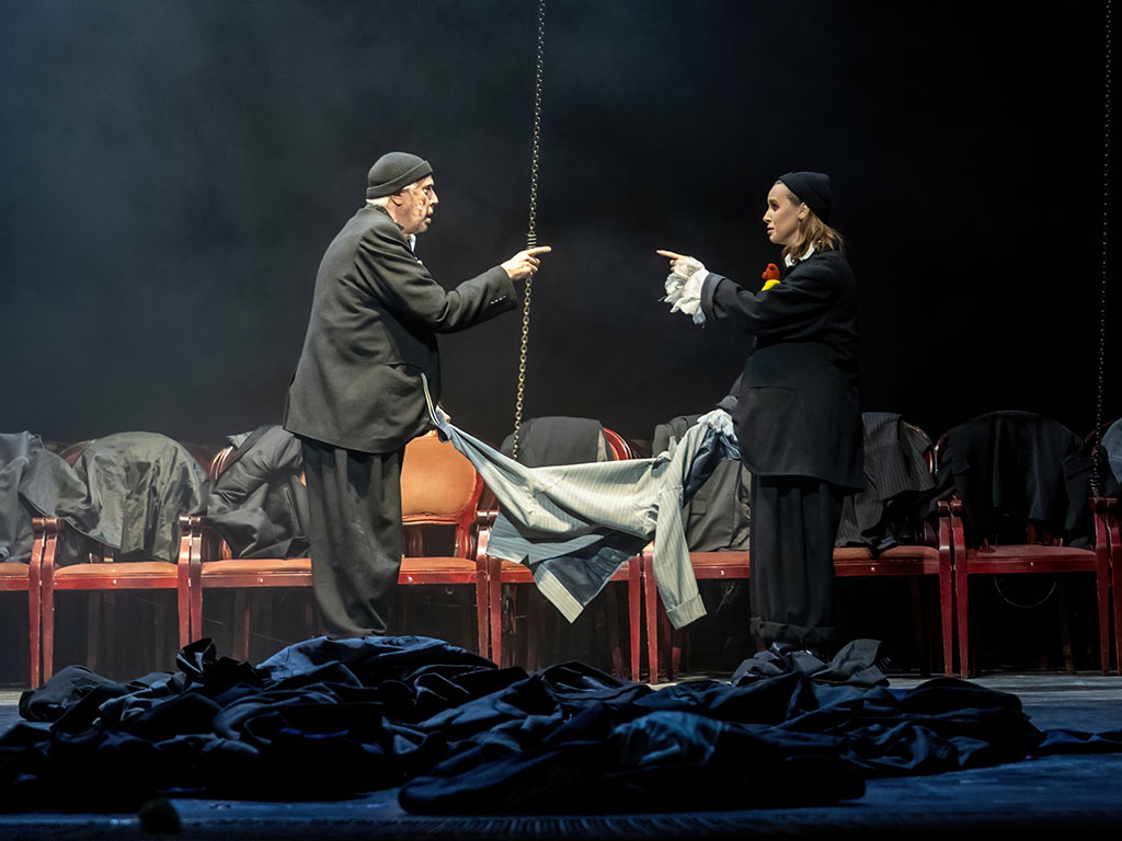 Сцена из спектакля "Король Лир", реж. Федор Пшеничный, 2026 г.