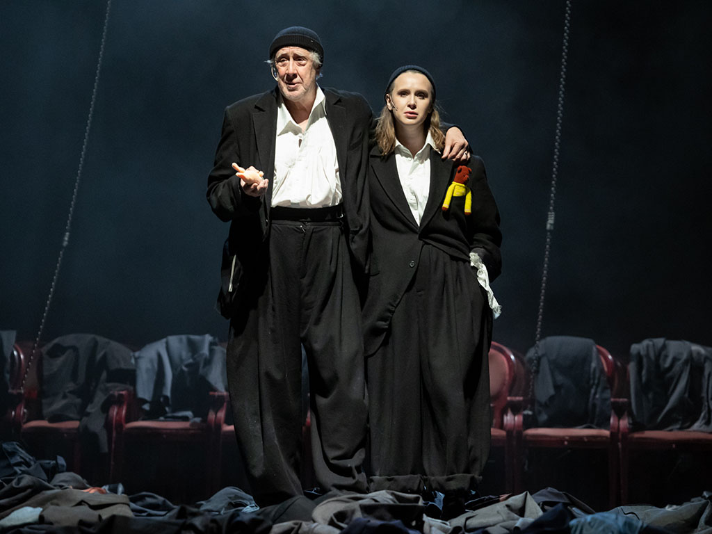 Сцена из спектакля "Король Лир", реж. Федор Пшеничный, 2026 г.