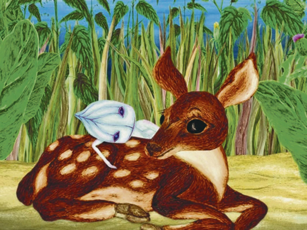 Кадр из анимационного фильма «Алёшенька»