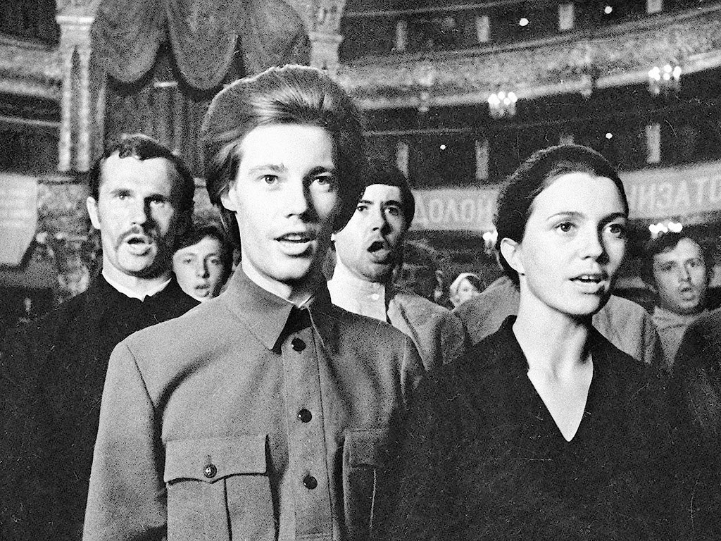 Народный артист России Владимир Конкин в роли Павки Корчагина («Как закалялась сталь»)