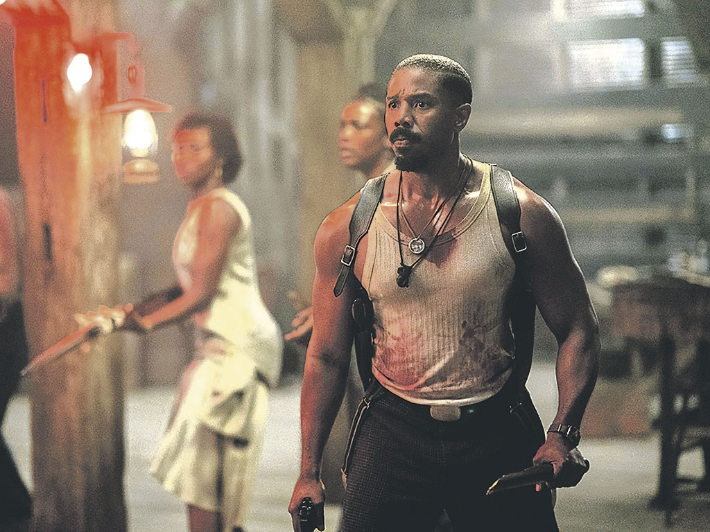 Майкл Б. Джордан с другими «Грешниками»