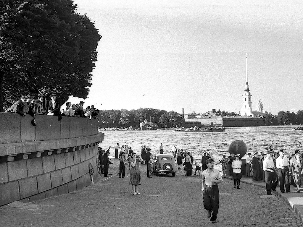 Васильевский остров середины прошлого века