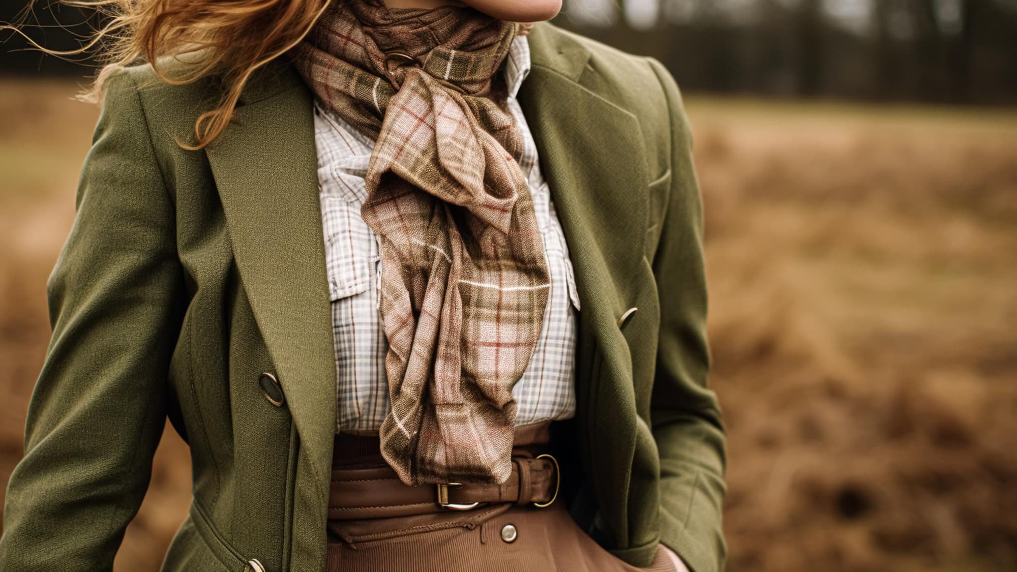 Коричневый с зелёным