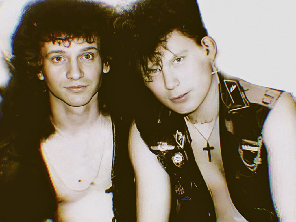 «Сектор Газа»: Игорь Кущ и Юрий Клинских. Из архива официального сообщества группы «Сектор Газа»