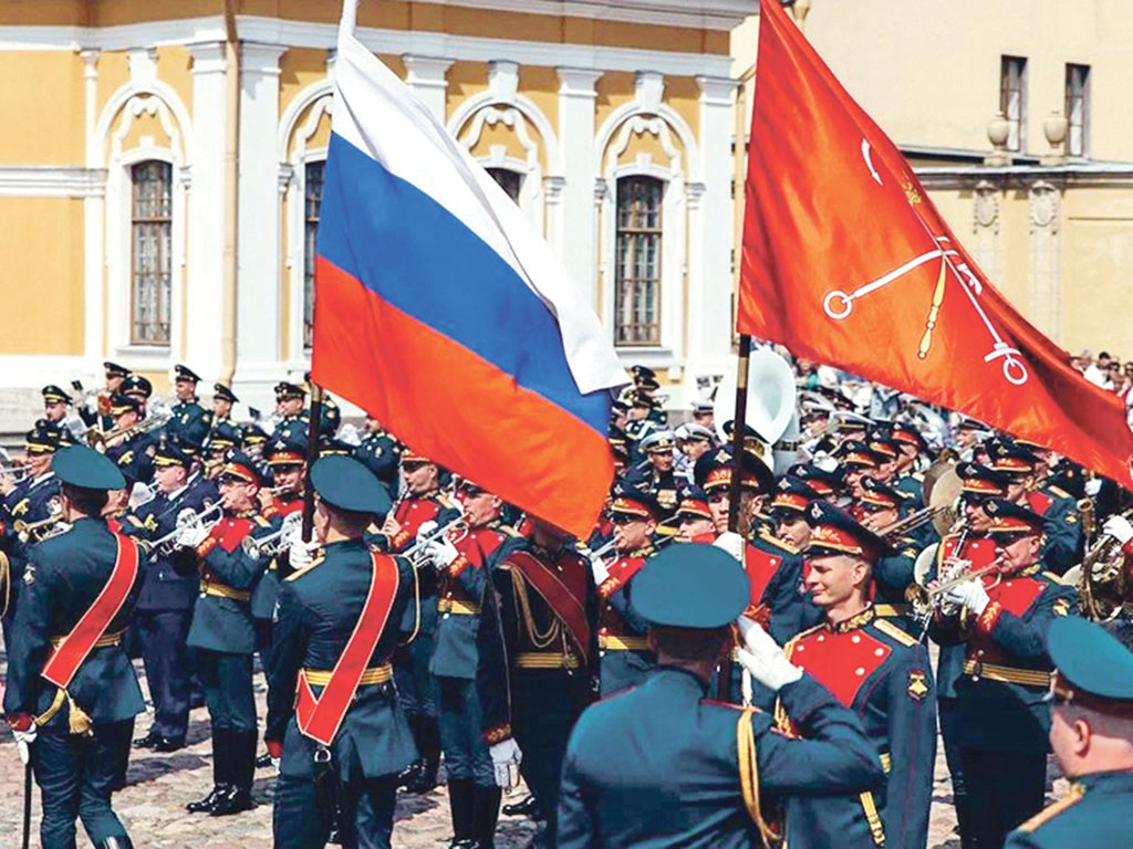 На фестивале духовых оркестров
