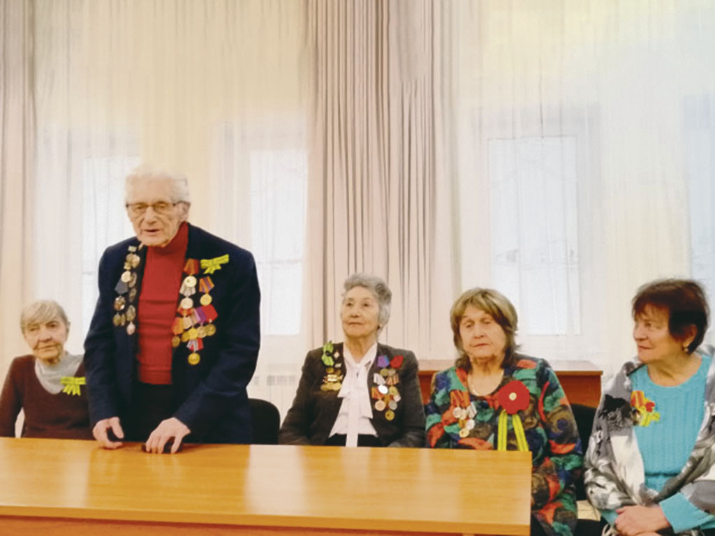 Тема разговора – память о подвиге ленинградцев