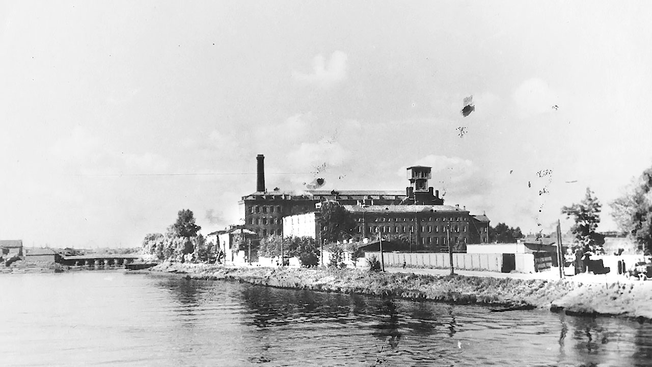Здание фабрики «Ленсукно» в Ленинграде, 1950‑е годы
