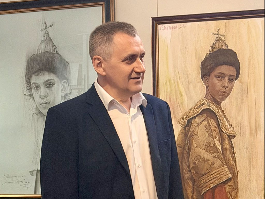 Художник Виктор Маторин