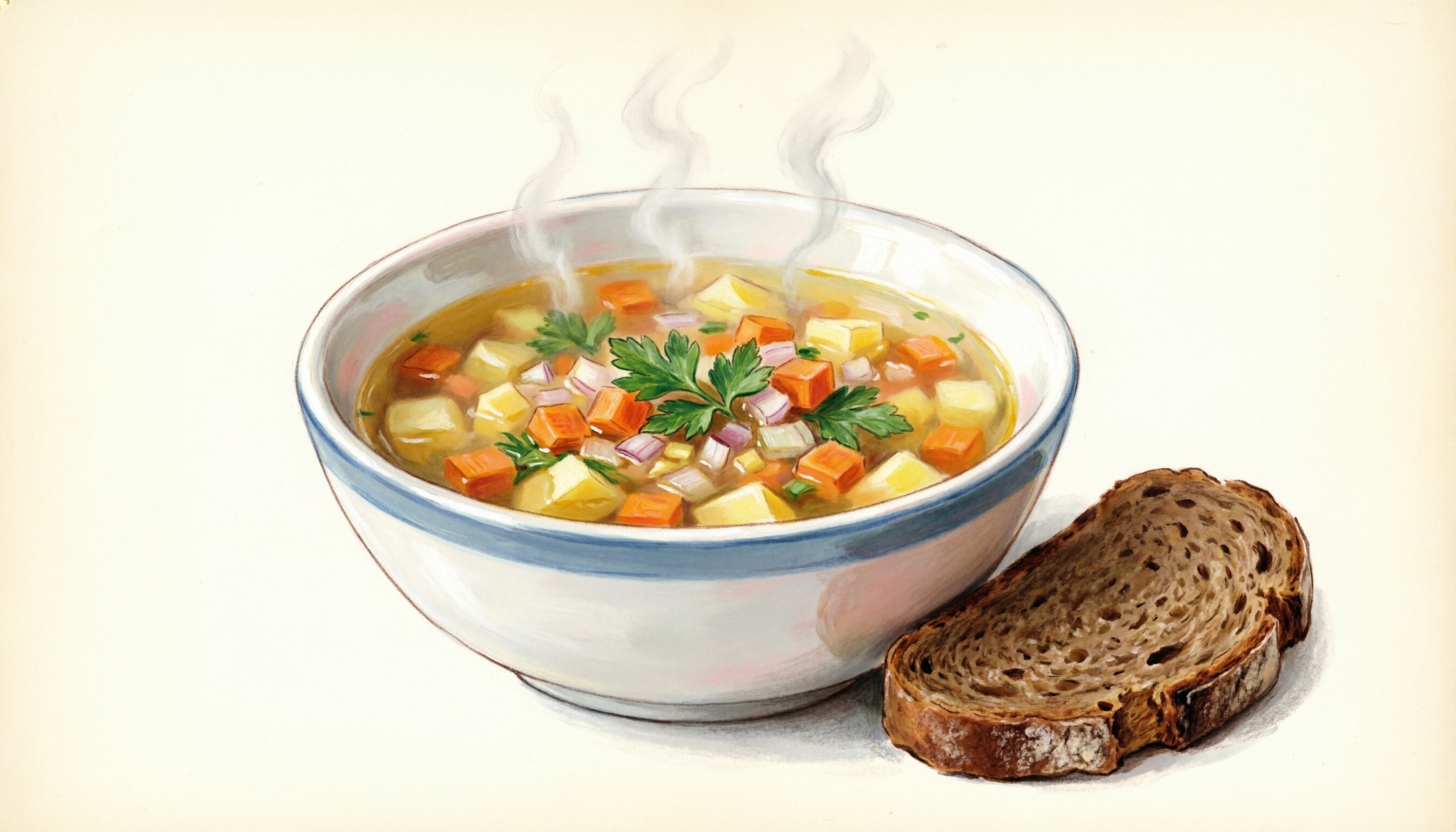 Тот самый «санаторный» суп: простота, польза и вкус, знакомый с детства.