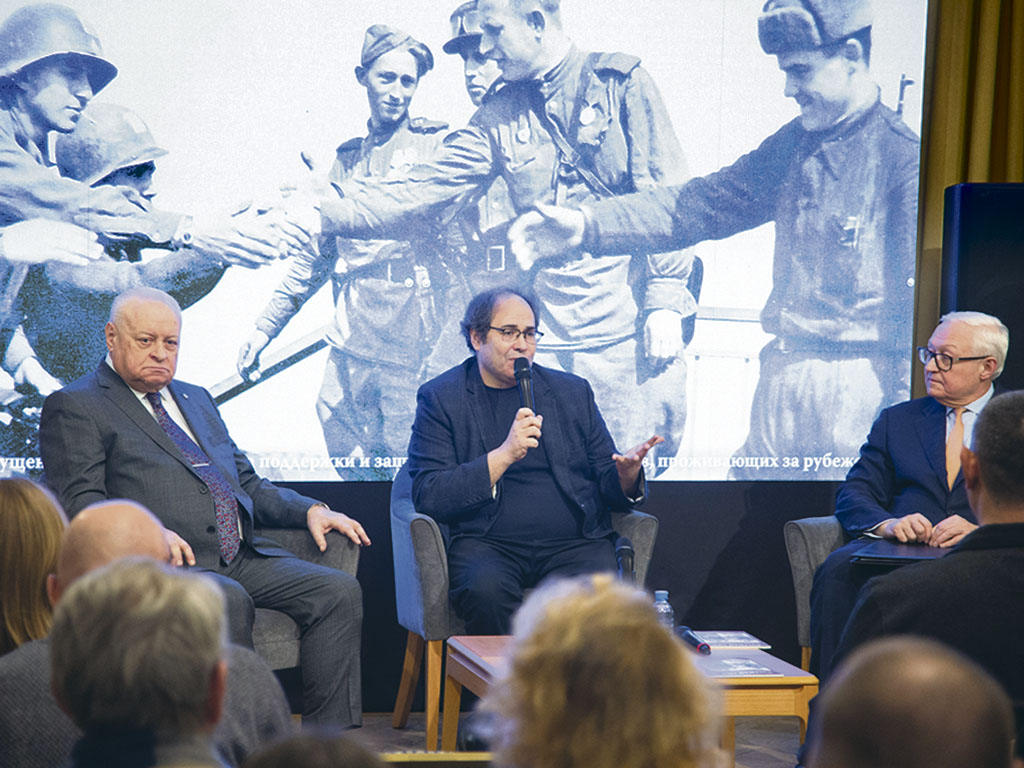 Александр Удальцов, Максим Замшев и Сергей Рябков