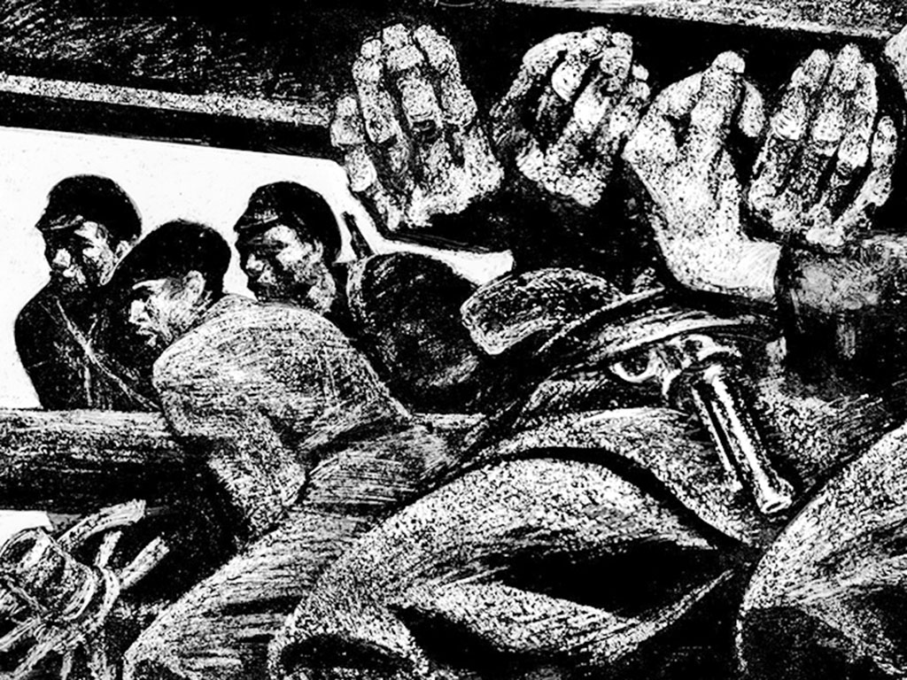Художник Савва Бродский. Иллюстрация к роману «Любовь к электричеству», 1971 год