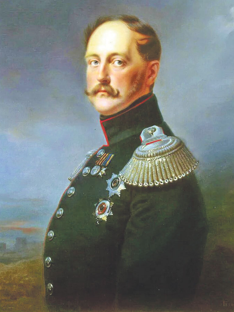 Франц Крюгер. Портрет императора Николая I