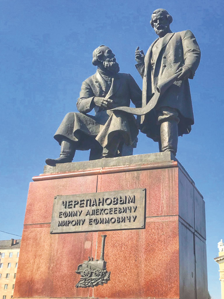 Памятник русским промышленникам-изобретателям в Нижнем Тагиле
