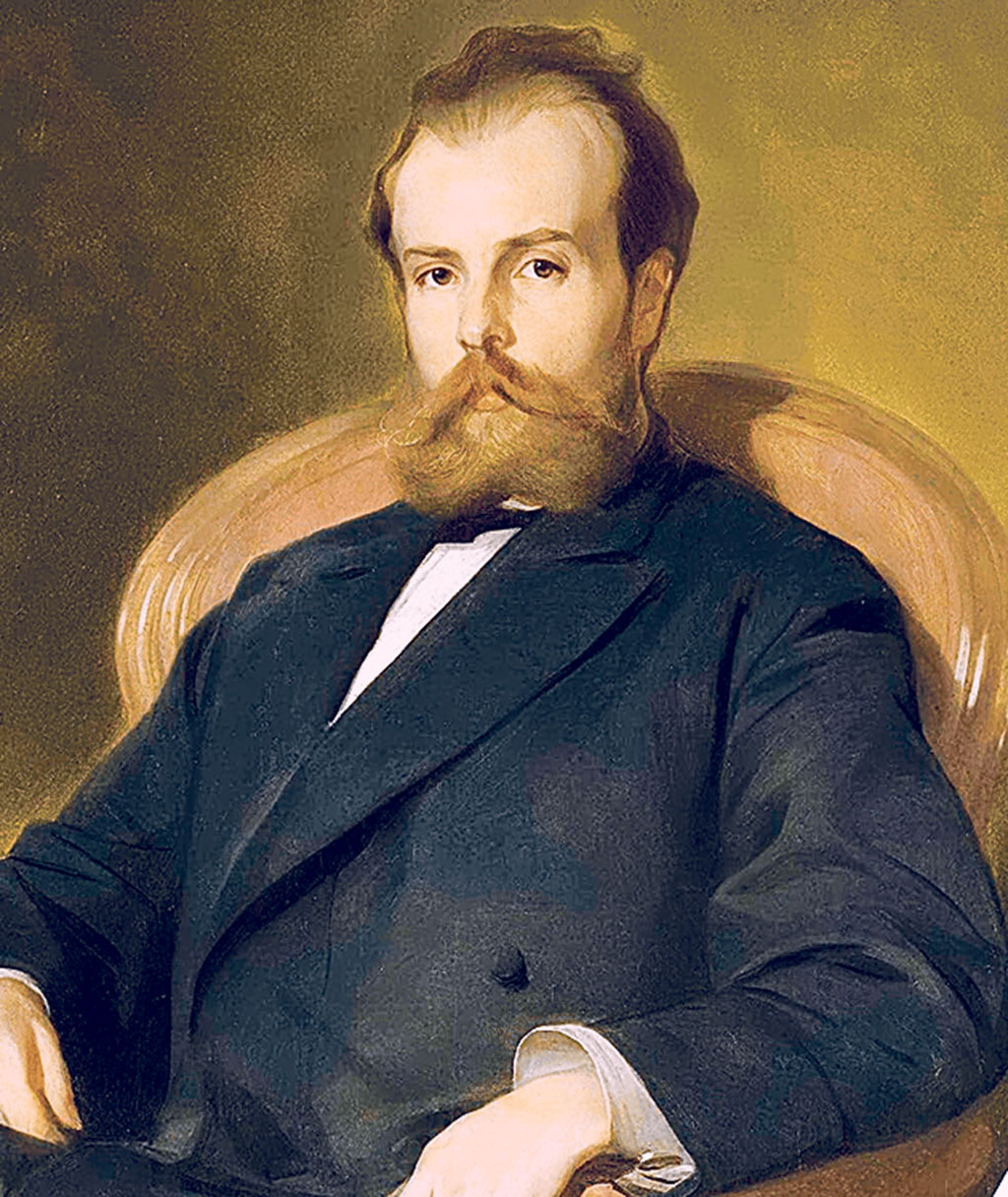 И. Макаров. Портрет П.Я. Пясецкого, 1897 г.