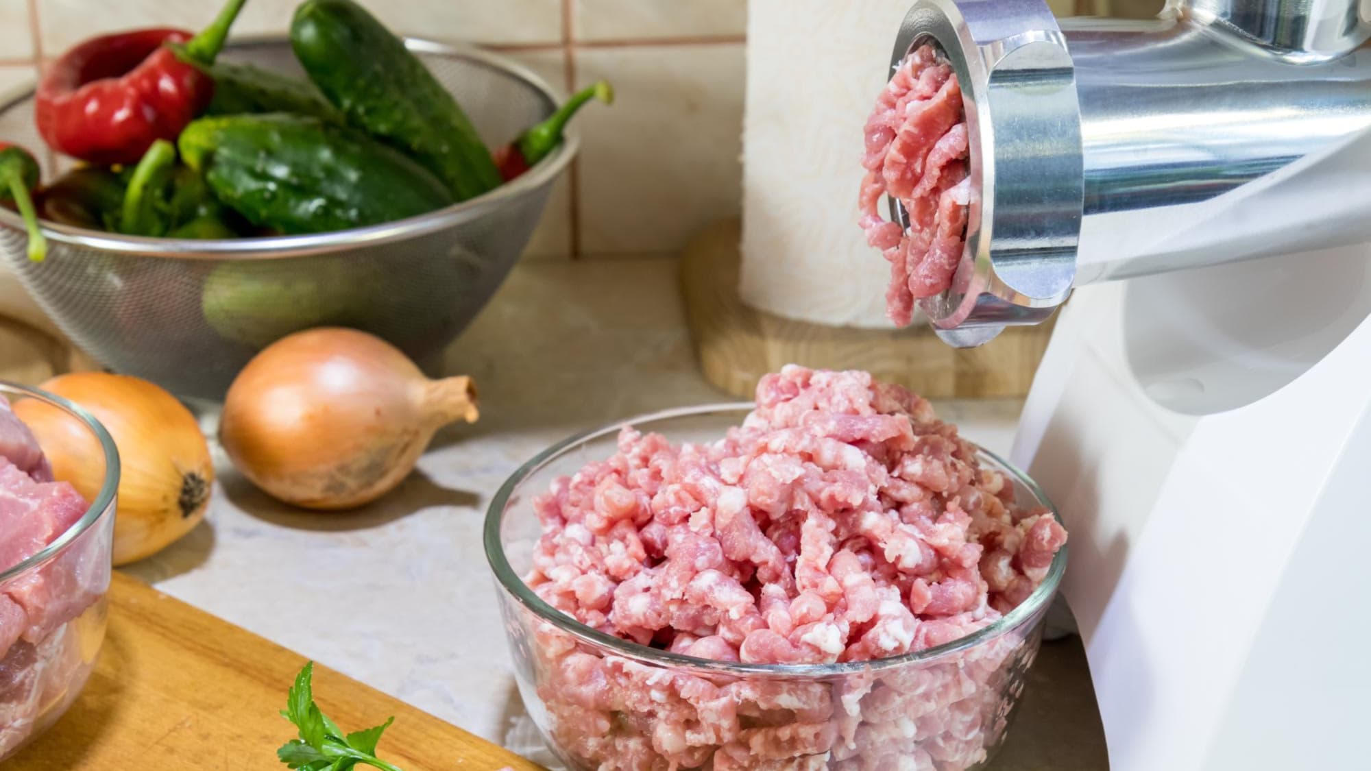 фарш из мясорубки