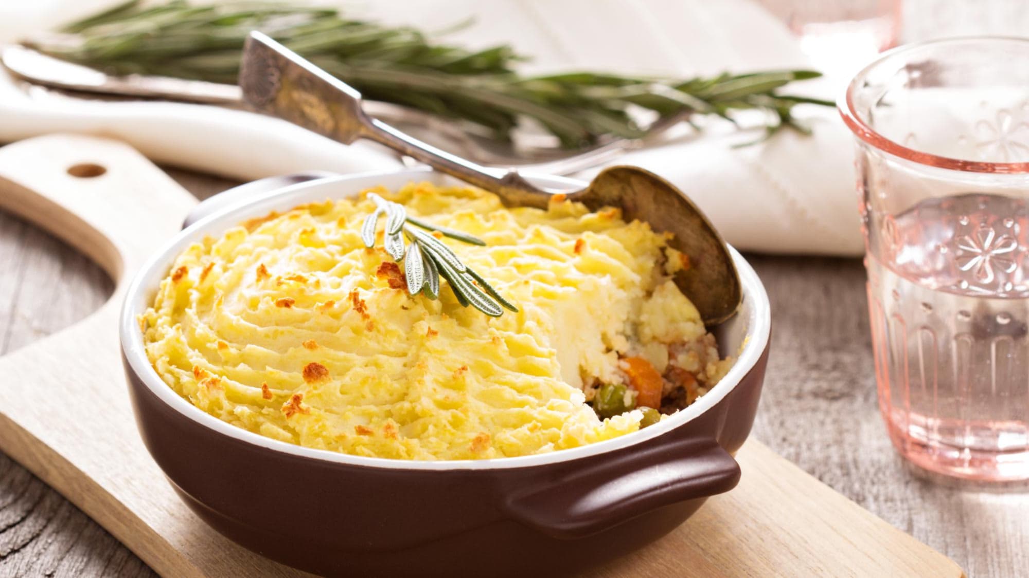 запеканка с картофелем и овощами