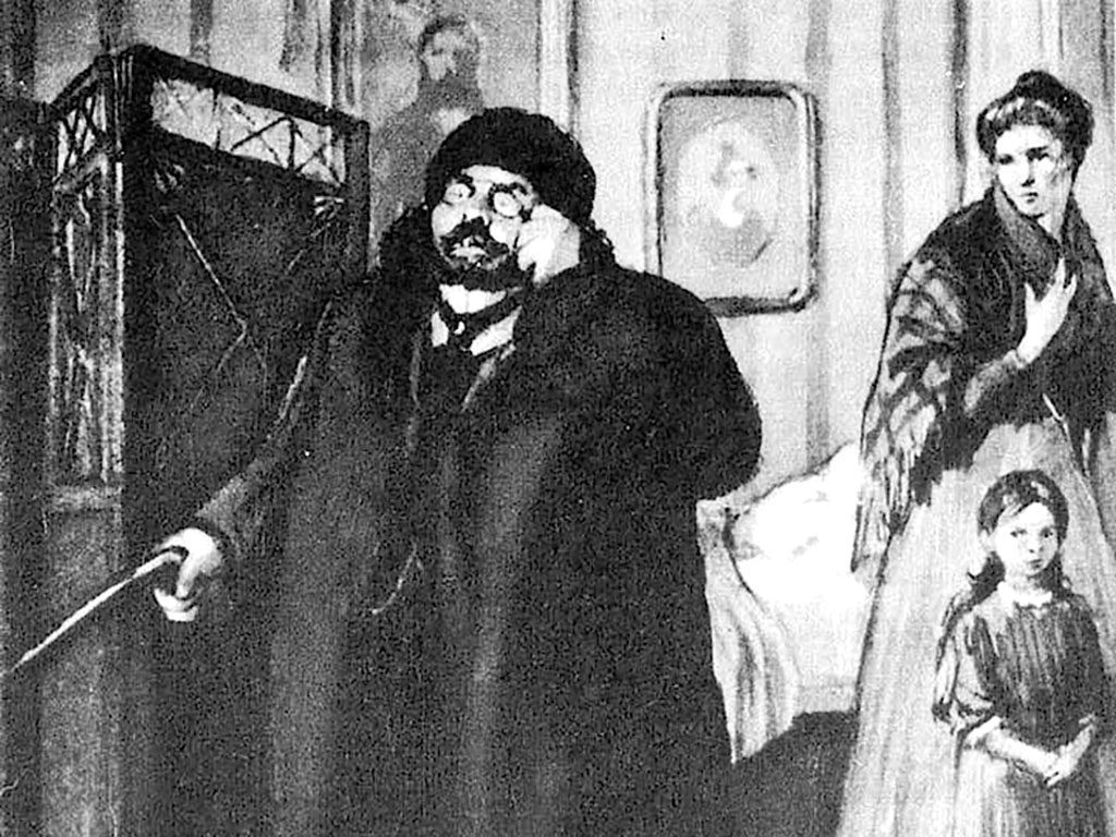 Кукрыниксы. Иллюстрация к «Ионычу». Если довести до абсурда запретительные меры государства, то и Чехов, и Кукрыниксы попадут под цензуру