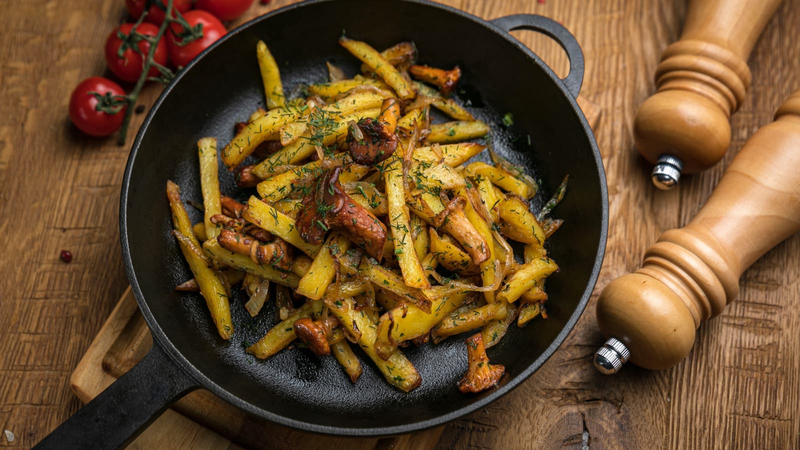 жареная картошка