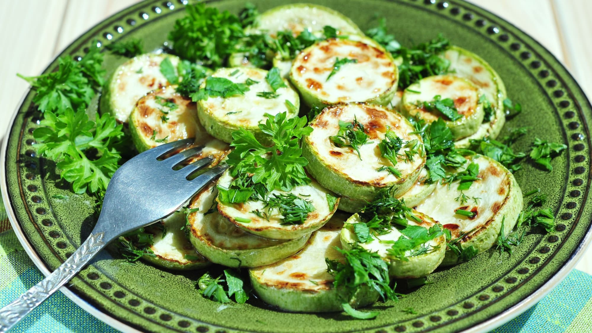 кабачки со сметаной