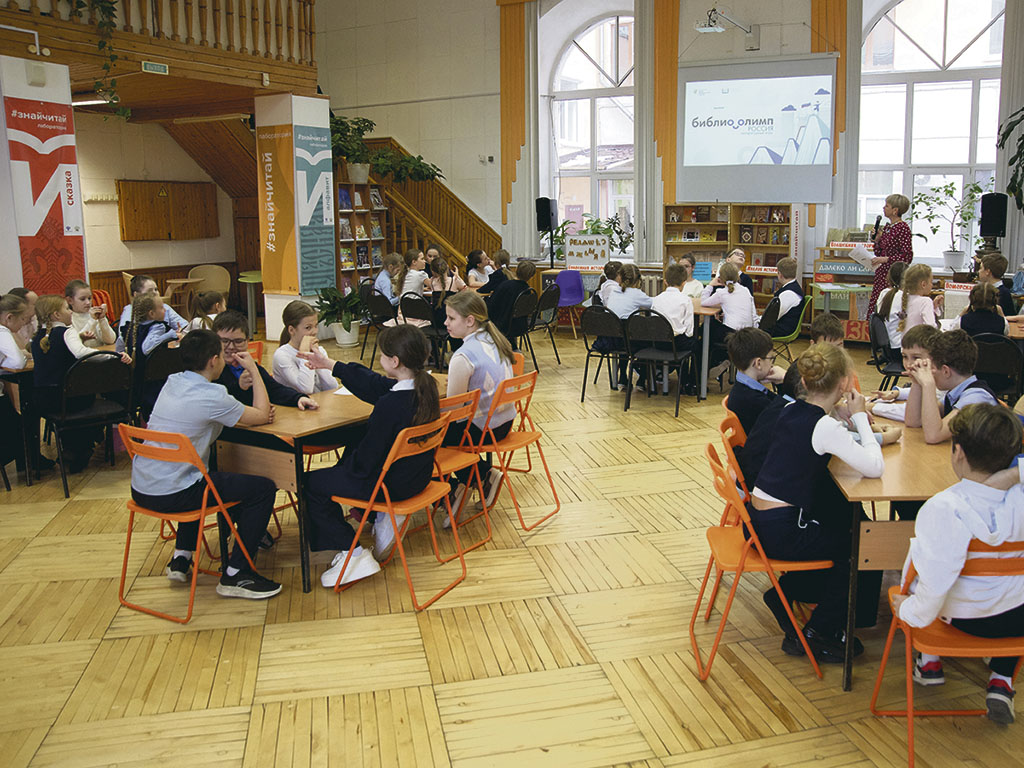 Состязание юных читателей в разгаре