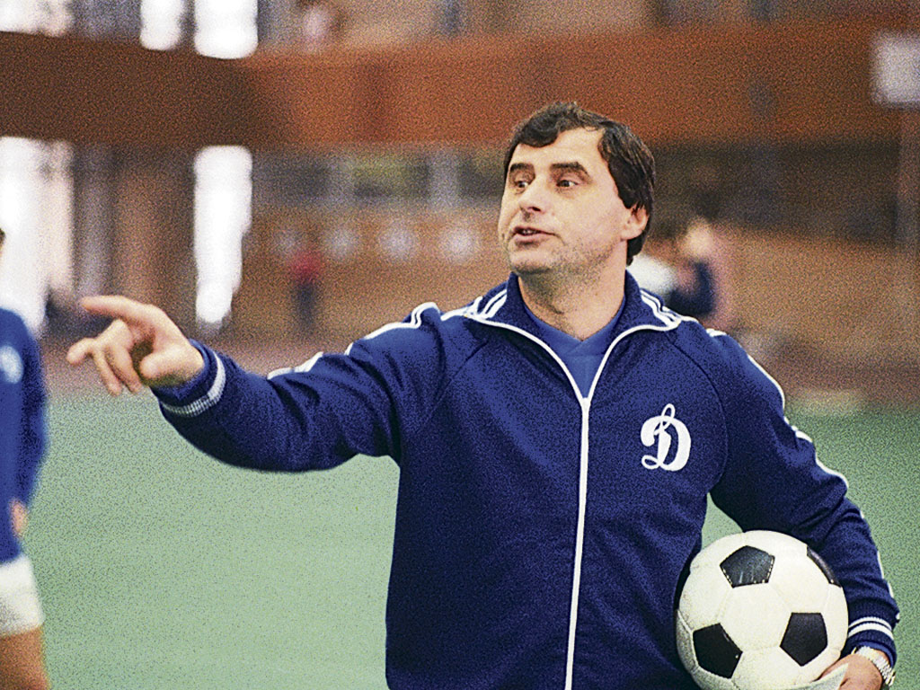 Главный тренер московского футбольного клуба «Динамо» Анатолий Бышовец, 1989 год
