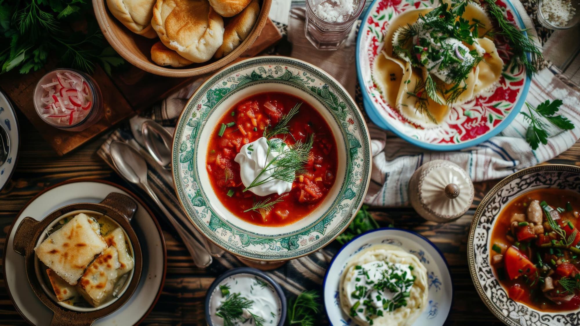 блюда русской кухни