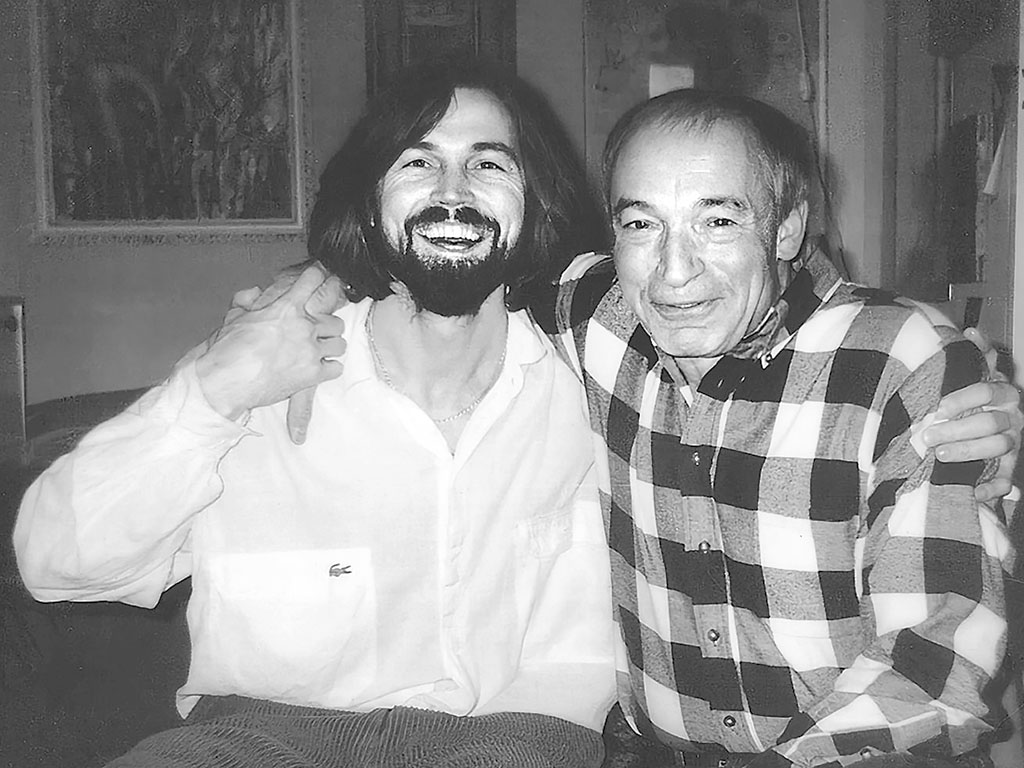 Две звезды. Никас Сафронов и Валентин Гафт