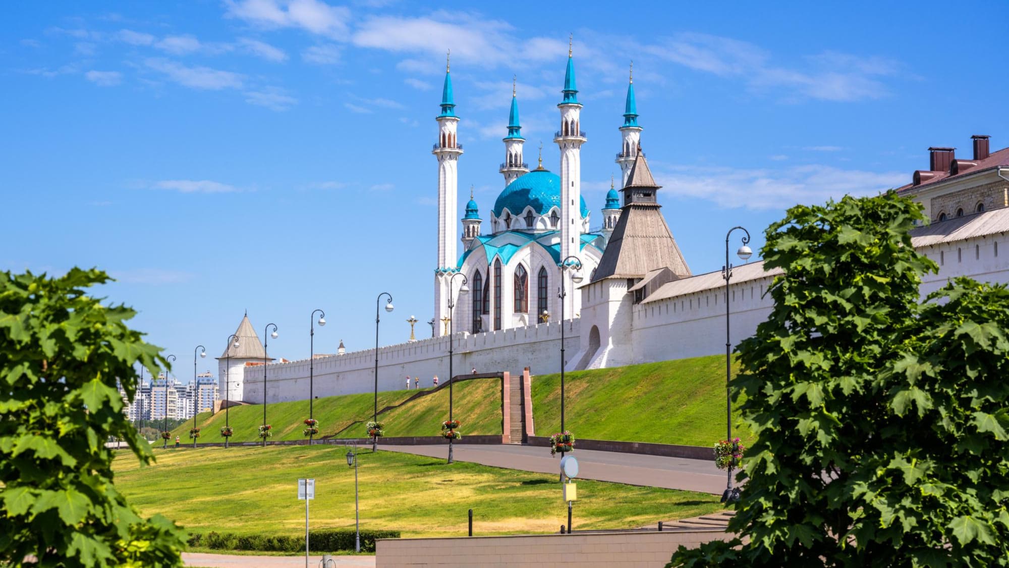 вид на Казанский Кремль