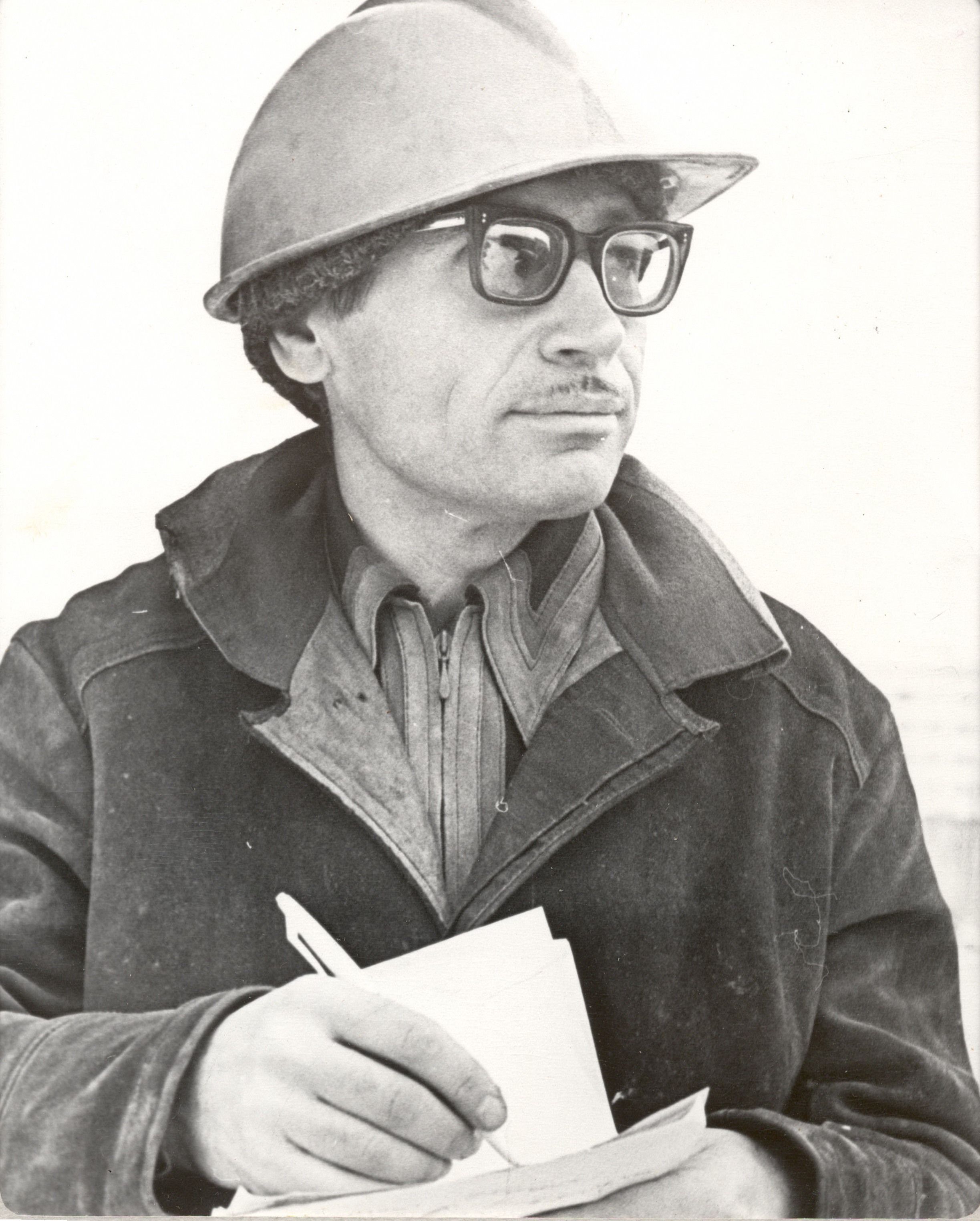 На строительстве Красноярской ГЭС. 1967 г,