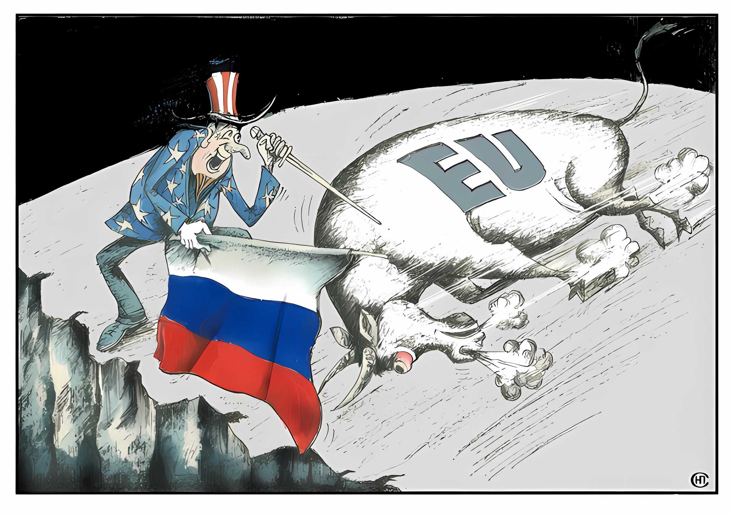 Украина россия запад америка. Карикатура на Европу. Европейские карикатуры на Россию. Карикатура на Америку и Европу. Карикатура Россия и Европа.