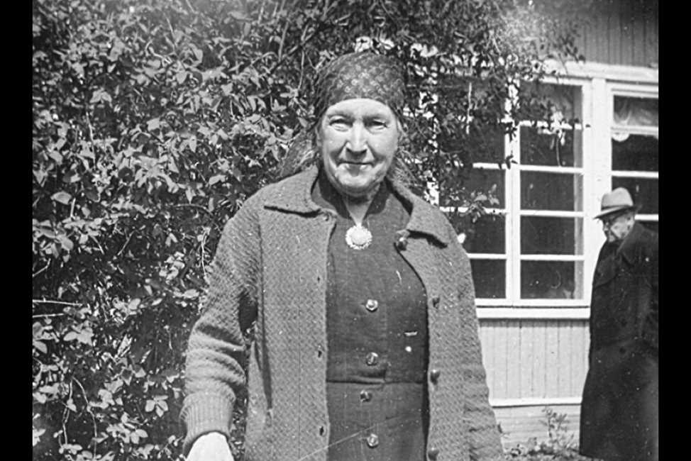 Е.М. Тагер в Комарово (начало 60-х годов 20 века)