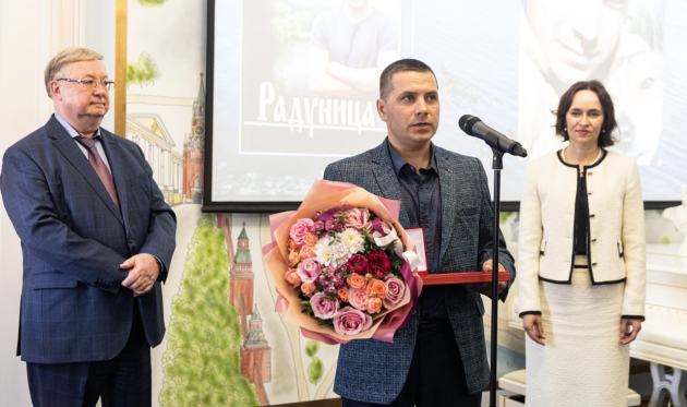 Сергей Степашин, Андрей Антипин и Олеся Полунина / ИМПЕРАТОРСКОЕ ПРАВОСЛАВНОЕ ПАЛЕСТИНСКОЕ ОБЩЕСТВО