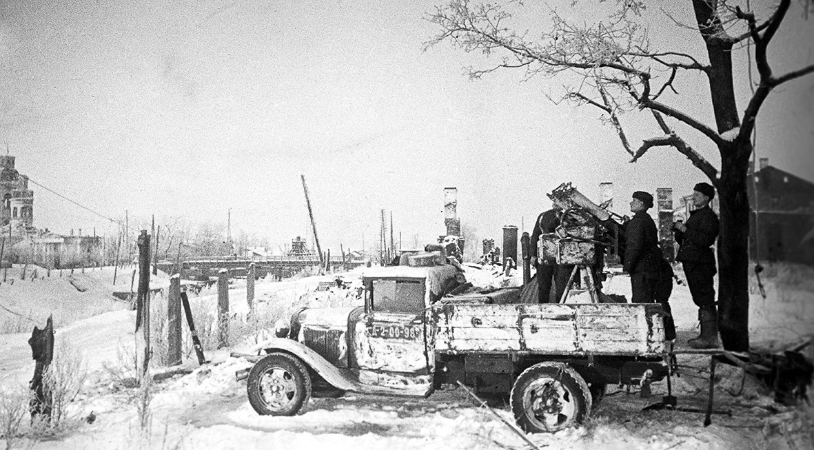 Январь 1943 года. Операция «Искра». Освобождённый Шлиссельбург / Александр Бродский / РИА НОВОСТИ