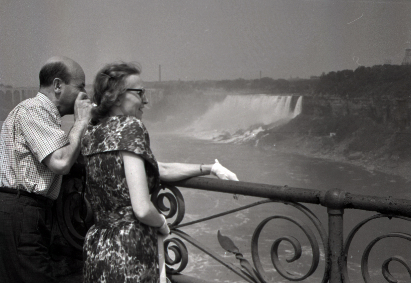 Вадим Рындин и Галина Уланова во время гастролей в США. 1959 год