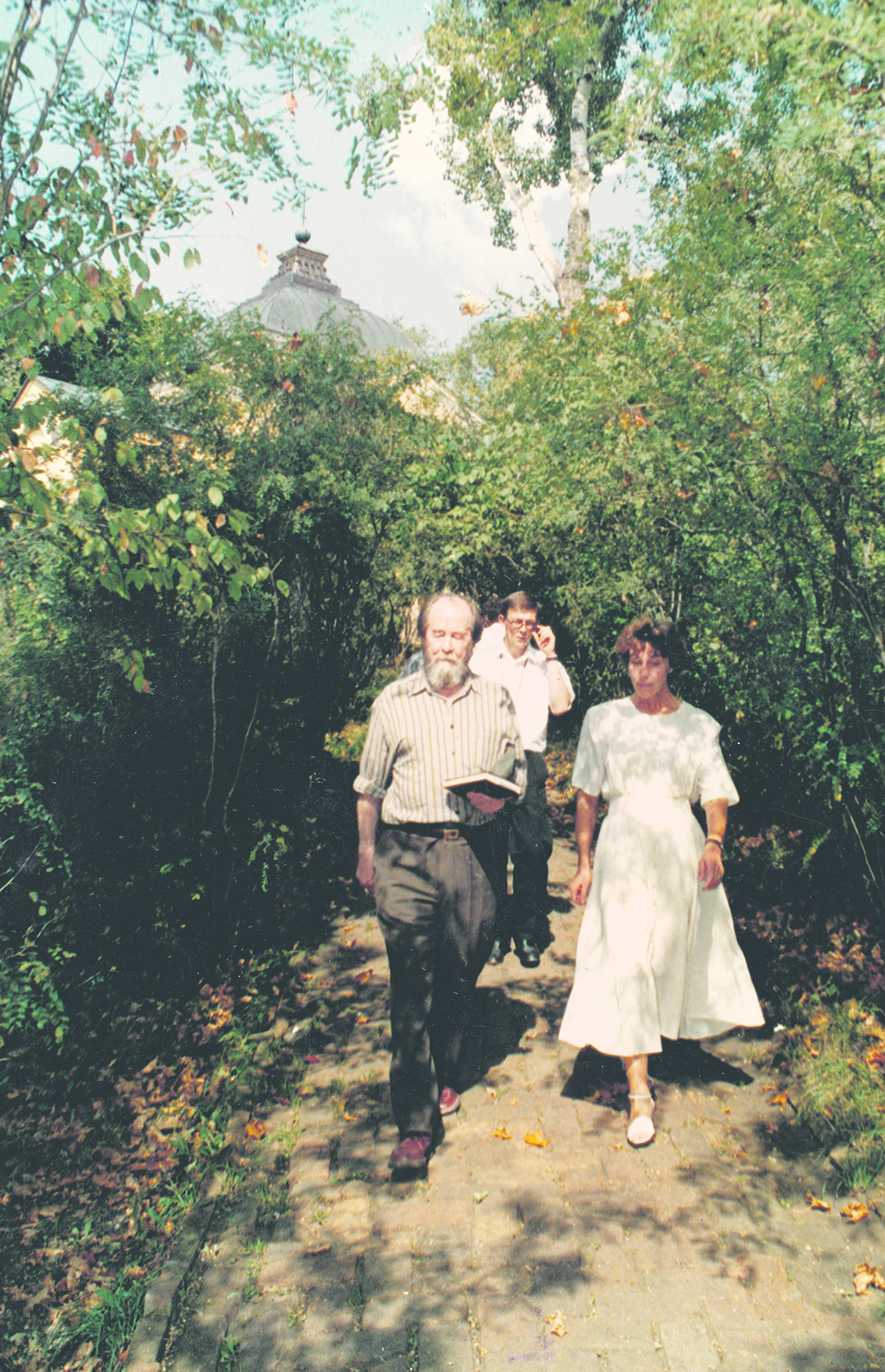 На экскурсии с А. Солженицыным