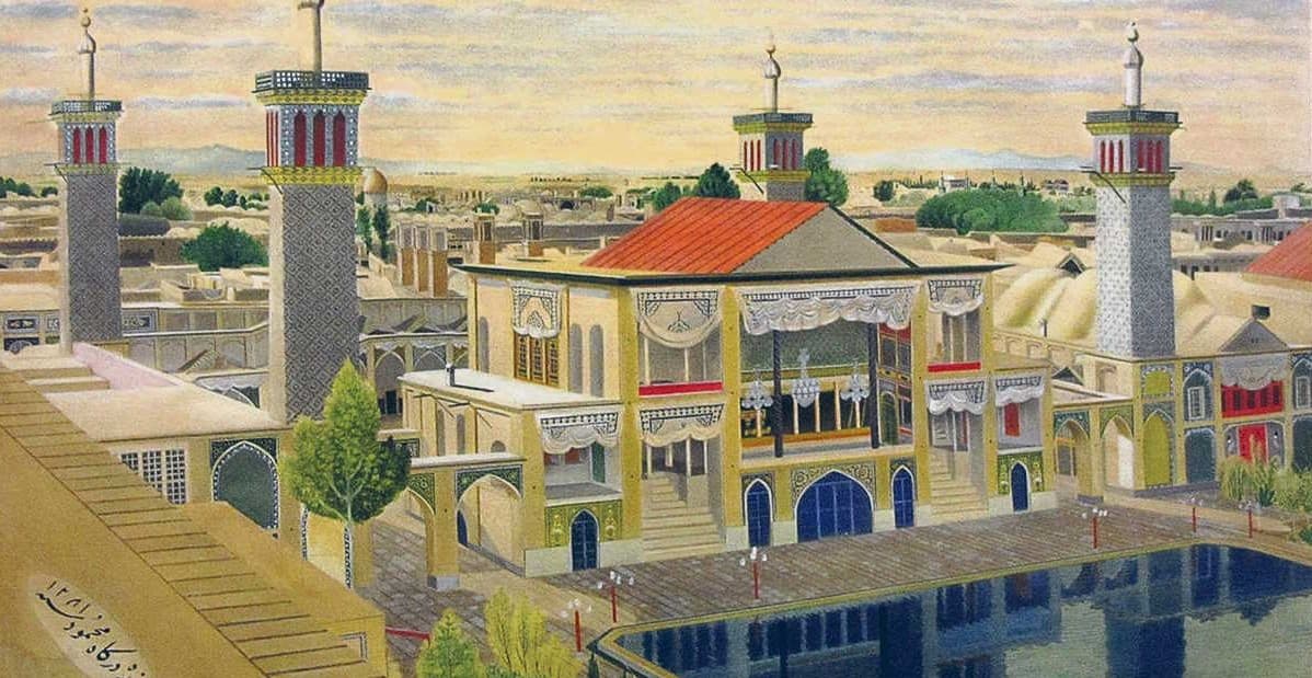 Махмуд Хан Саба. Дворец с бадгирами. Начало ХХ века