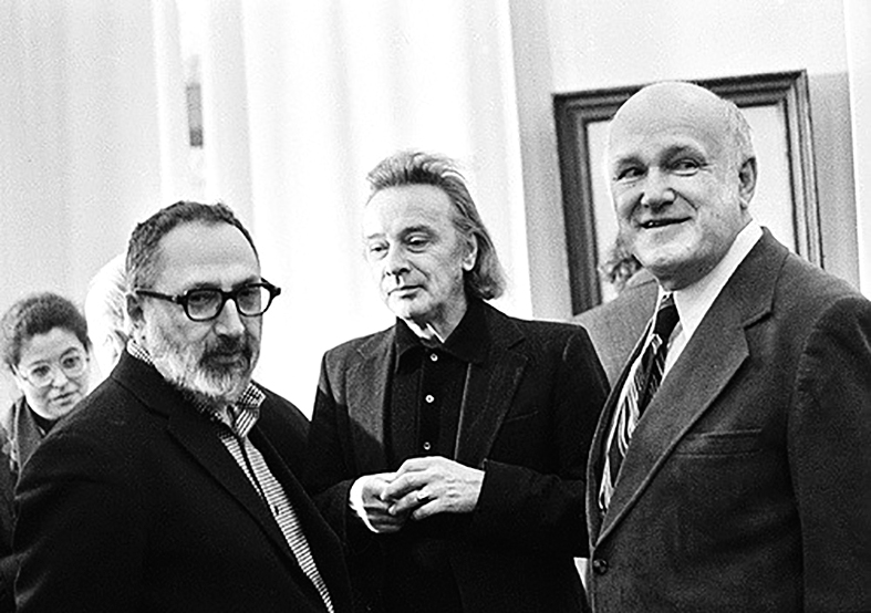 Я. Манухин, Д. Краснопевцев, С. Рихтер 