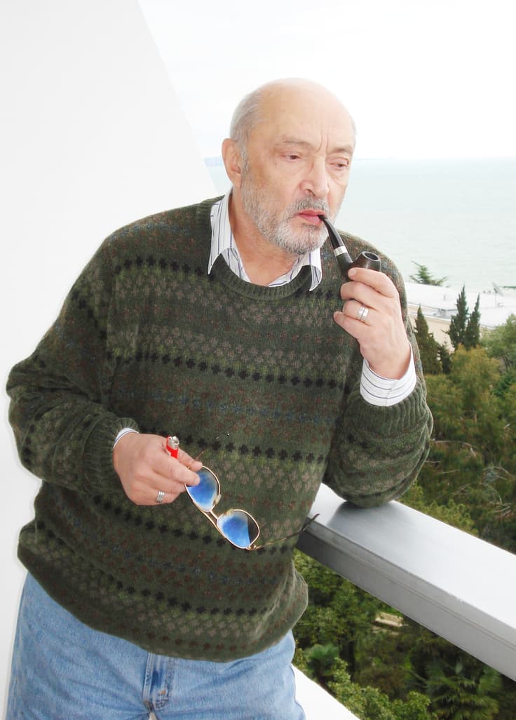 Михаил Козаков в Сочи, март 2007 г.