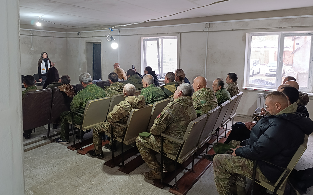 В подразделении подполковника Демченко