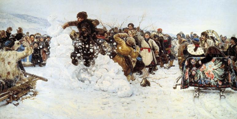 «Взятие снежного городка»