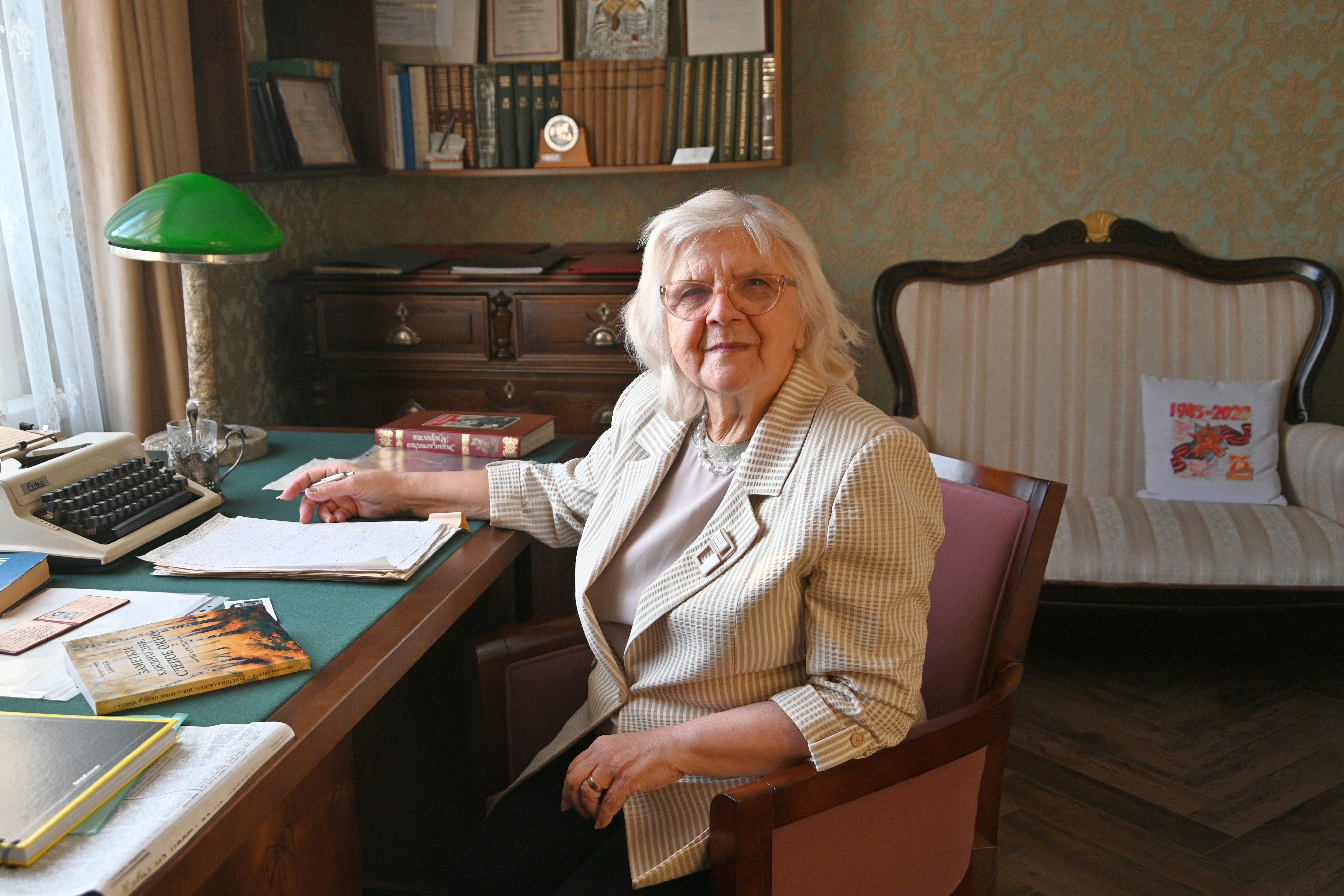 Тамара Федоровна, вдова писателя Зябрева А.Е.