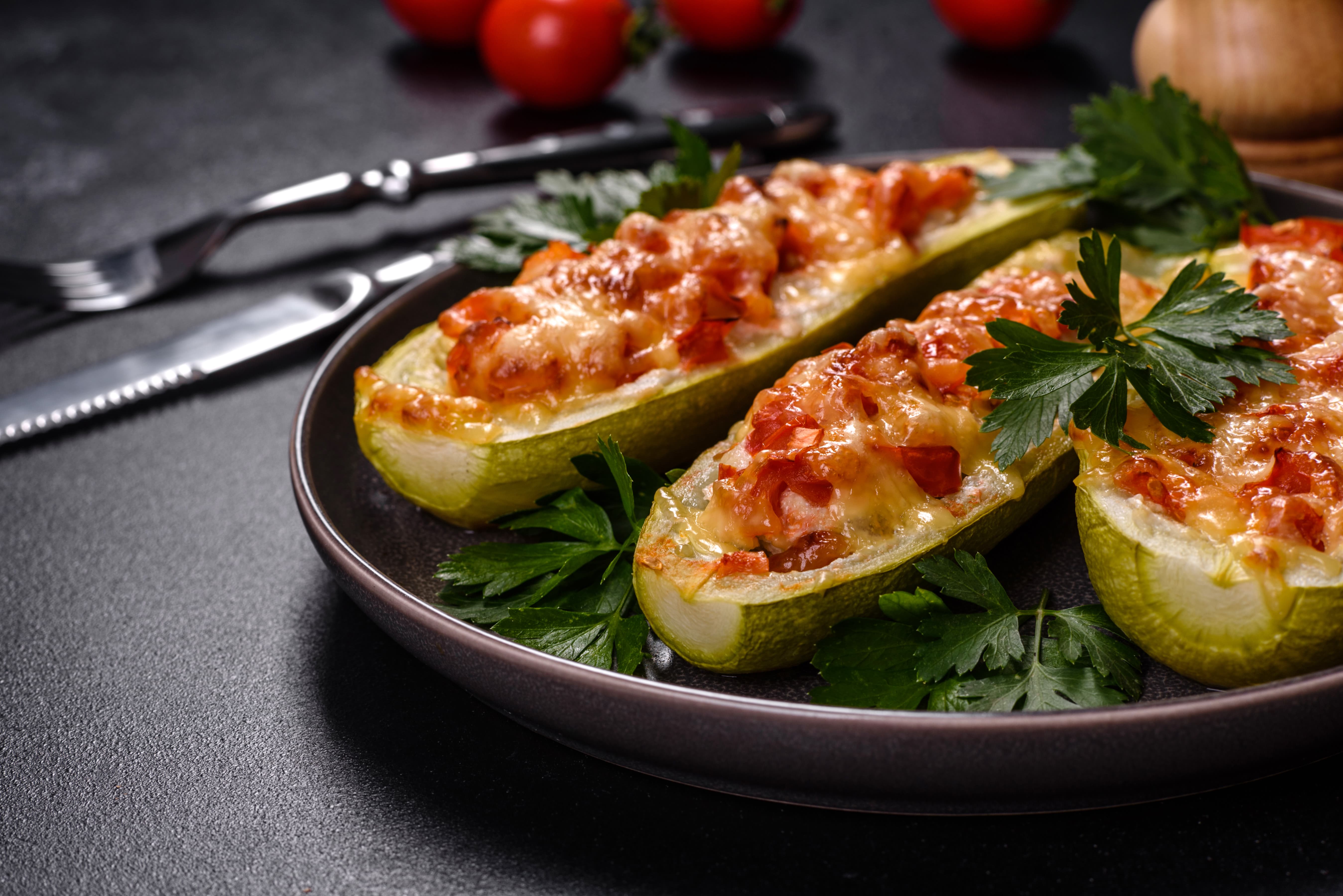 фаршированные кабачки