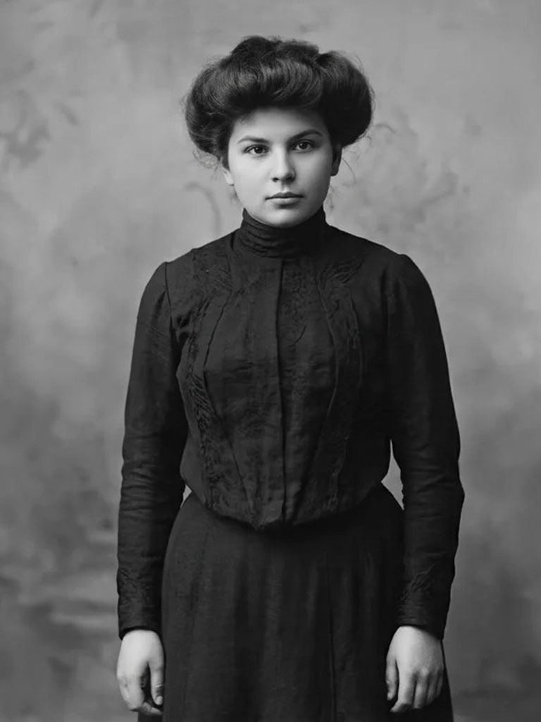 Ольга Химона – выпускница Высших женских (Бестужевских) курсов. 1904 г.